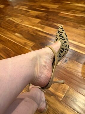 Cosy Island GraceLithe Pointed Toe Heeled Mule Size 12 Medium